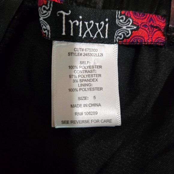 Y2K Mini Bubble Dress size S Formal Prom Party Black Purple Polka Dot Satin - Picture 9 of 9